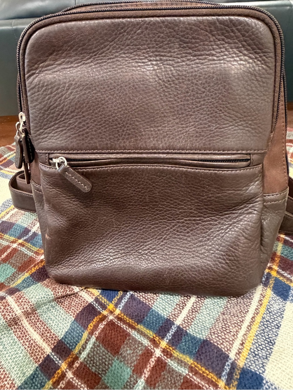 Fossil Brown Leather Crossbody Bag for Women